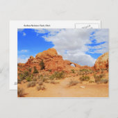 Skyline Arch, Arches National Park, Utah, Briefkaa Briefkaart (Voorkant / Achterkant)