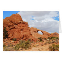 Skyline Arch, Arches National Park, Utah, Kaart