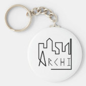 Skyline-architectuur Sleutelhanger (Voorkant)