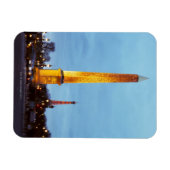 Skyline at dusk of 'Place de la Concorde' with Magneet (Horizontaal)