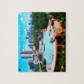 Skyline Atlanta Georgia Jigzaag Puzzle Legpuzzel (Verticaal)