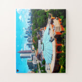 Skyline Atlanta Georgia Legpuzzel (Verticaal)