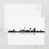 Skyline Berlin Briefkaart (Voorkant / Achterkant)