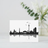 Skyline Berlin Briefkaart (Staand voorkant)