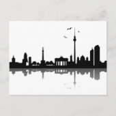 Skyline Berlin Briefkaart (Voorkant)