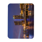 Skyline bij schemering, aan de Grand River Magneet (Verticaal)