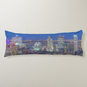 Skyline bij twilight 2 lichaamskussen (Voorkant)