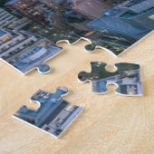 Skyline bij twilight legpuzzel (Zijkant)