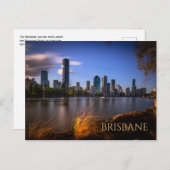 Skyline, Brisbane, Brisbane River, Australië Briefkaart (Voorkant / Achterkant)