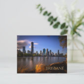 Skyline, Brisbane, Brisbane River, Australië Briefkaart (Staand voorkant)