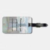 Skyline Chicago Bagagelabel (Achterkant horizontaal)