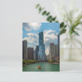 Skyline Chicago Briefkaart (Staand voorkant)