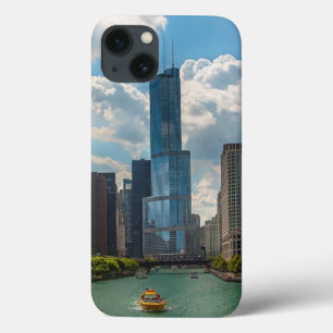Skyline Chicago iPhone 13 Hoesje