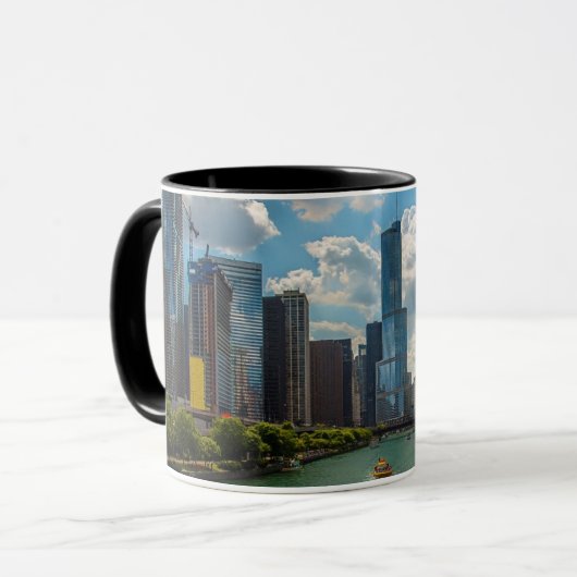 Skyline Chicago Mok (Voorkant links)