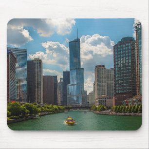 Skyline Chicago Muismat