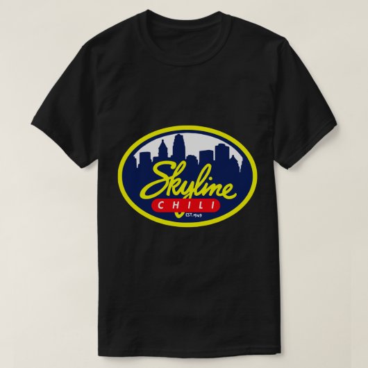 Skyline Chili Magnet T-shirt (Design voorkant)