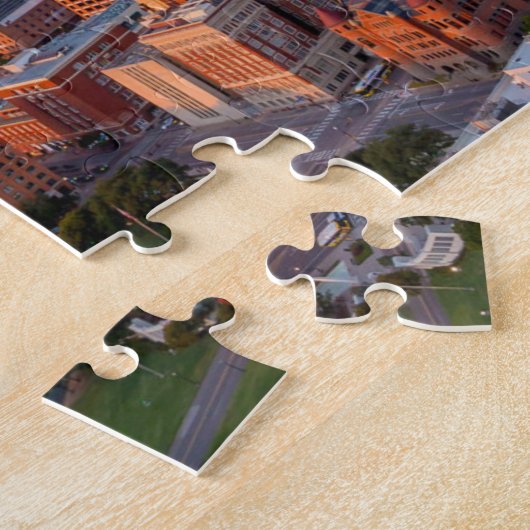 Skyline Dallas Downtown Dallas Uitzicht West End D Legpuzzel (Zijkant)