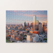Skyline Dallas Downtown Dallas Uitzicht West End D Legpuzzel (Horizontaal)
