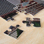 Skyline Dallas Texas. Legpuzzel (Zijkant)