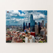 Skyline Dallas Texas Legpuzzel (Horizontaal)