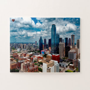 Skyline Dallas Texas Legpuzzel