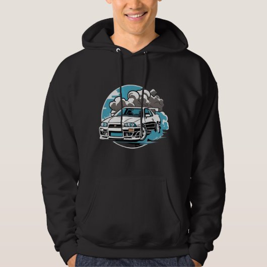 Skyline Drift Symfonie Hoodie (Voorkant)