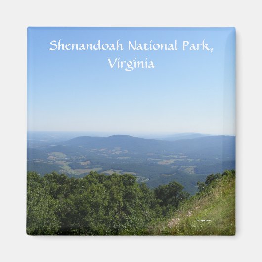 Skyline Drive Magneet (Voorkant)