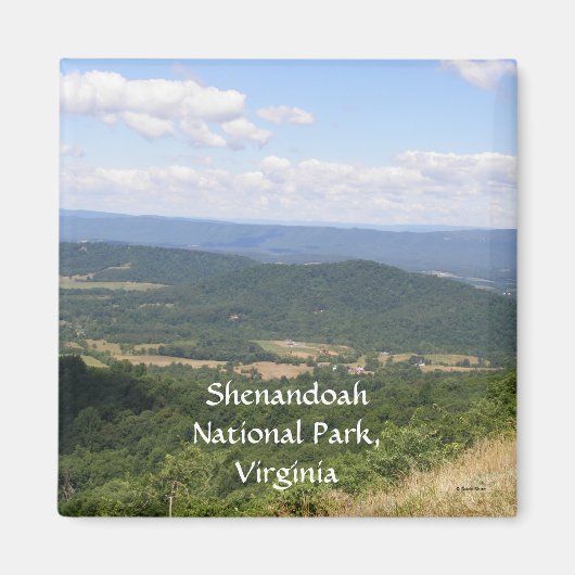 Skyline Drive Magneet (Voorkant)
