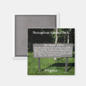 Skyline Drive Magneet (Voorkant / Achterkant)