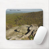 Skyline Drive Mountains Virginia Muismat (Met muis)