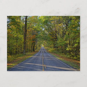 Skyline Drive, Nationaal Park Shenandoah #1 Briefkaart