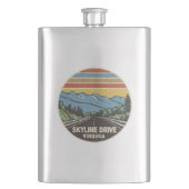 Skyline Drive Shenandoah Virginia Mountains Flacon (Voorkant)