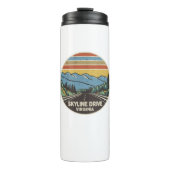 Skyline Drive Shenandoah Virginia Mountains Thermosbeker (Voorkant)