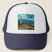 Skyline Drive Virginia Eagle Trucker Pet (Voorkant)
