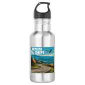 Skyline Drive Virginia Eagle Waterfles (Voorkant)