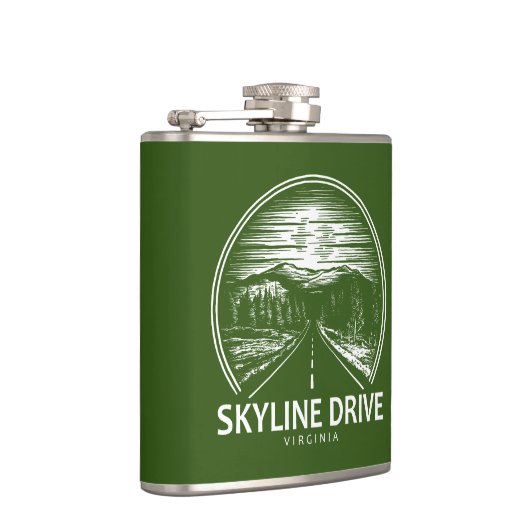 Skyline Drive Virginia Forest Heupfles (Rechts)