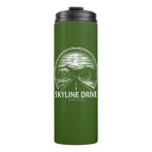 Skyline Drive Virginia Forest Thermosbeker (Voorkant)