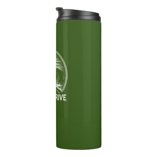 Skyline Drive Virginia Forest Thermosbeker (Geroteerd rechts)