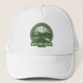 Skyline Drive Virginia Forest Trucker Pet (Voorkant)