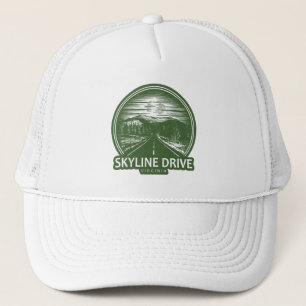 Skyline Drive Virginia Forest Trucker Pet