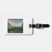 Skyline Drive Virginia Landschap Bagagelabel (Voorkant horizontaal)