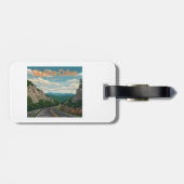 Skyline Drive Virginia Landschap Bagagelabel (Achterkant horizontaal)