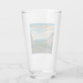 Skyline Drive Virginia Landschap Glas (Achterkant)