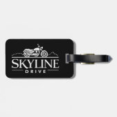 Skyline Drive Virginia Motorcycle Bagagelabel (Achterkant horizontaal)