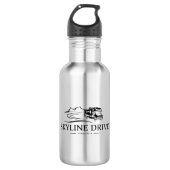 Skyline Drive Virginia Recreatievoertuig Waterfles (Voorkant)