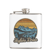 Skyline Drive Virginia Retro Heupfles (Voorkant)