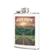 Skyline Drive Virginia Sunset Heupfles (Links)