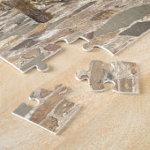 Skyline en Pier van St Andrews, Fife, Schotland Legpuzzel (Zijkant)