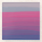 Skyline en Shore Glazen Onderzetter (Voorkant)