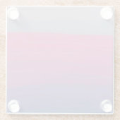 Skyline en Shore Glazen Onderzetter (Achterkant)